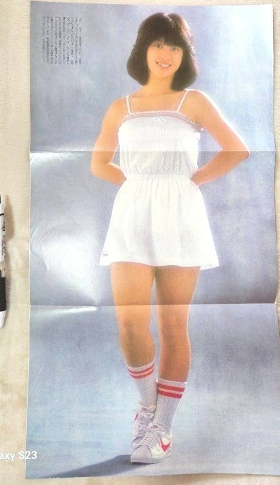 河合奈保子ポスター　当時物　レア物 ポスター 河合奈保子 Columbia 当時物 B2サイズ 52×73cm | 出張